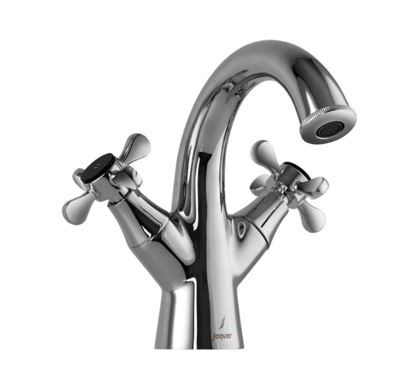 Jaquar Central Hole Basin Mixer with Chrome Finish QQP-CHR-7167BPM