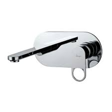 Jaquar Exposed Part Kit of Single Lever Basin Mixer Wall Mounted - Chrome ORP-CHR-10233NKPM