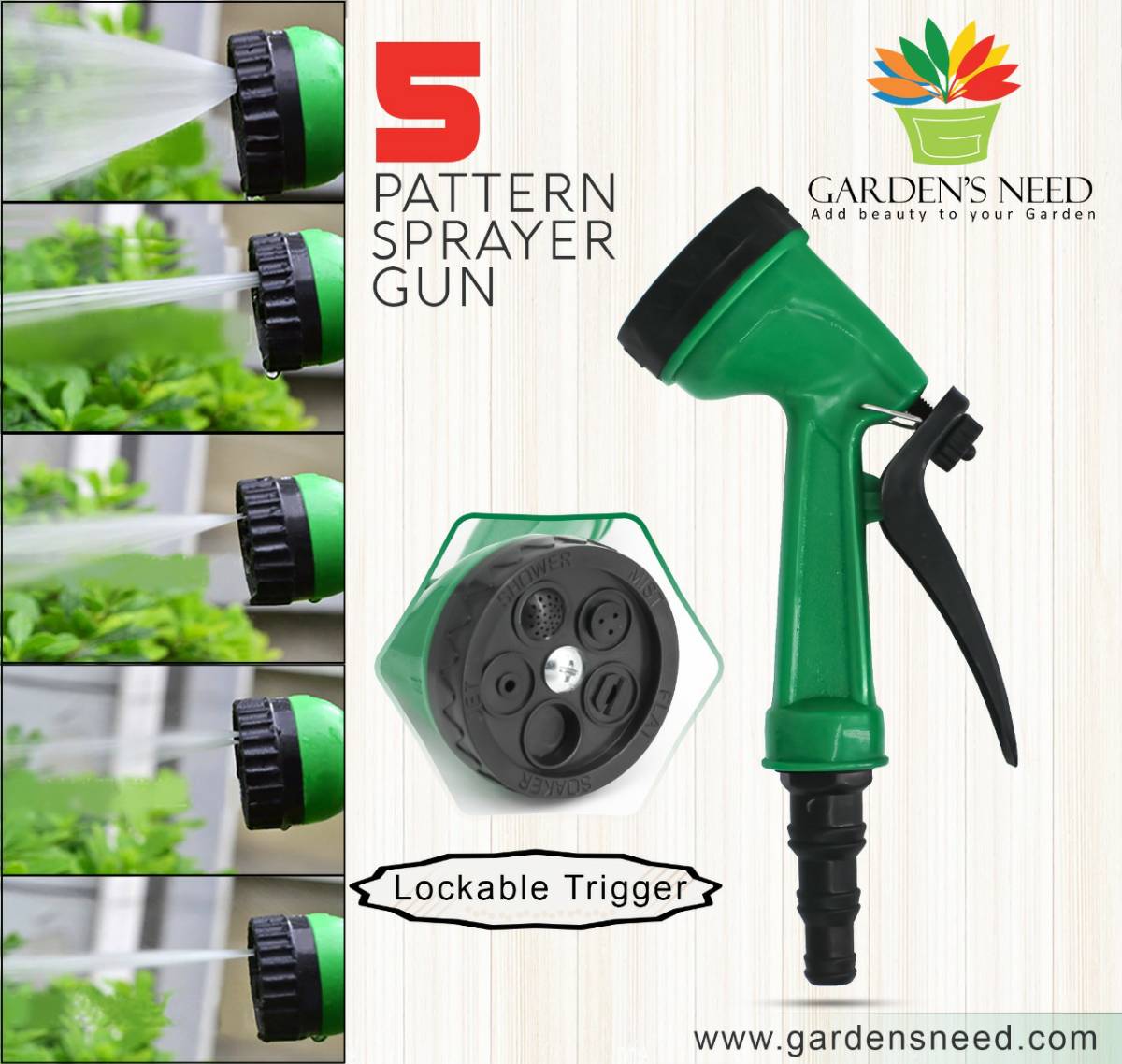 WATER SPRINKLER GUN 05 PATTERN