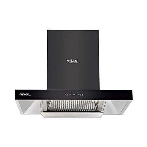 HINDWARE Alicia 75 1200 m3/h AUTO Clean Chimney Black