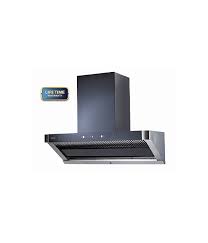 Hindware VIOLA 75 Cm Wall Mounted Chimney For Kitchen, Auto Clean With Motion Sensor Control Black Hood 1200 M3/Hr