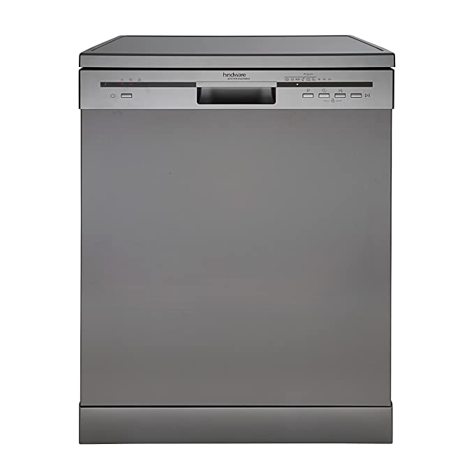 Hindware Marcelo 12 Place Settings Auto-Clean Dishwasher With 6 Wash Programs & Half Load Function (DW100003) (Silver)