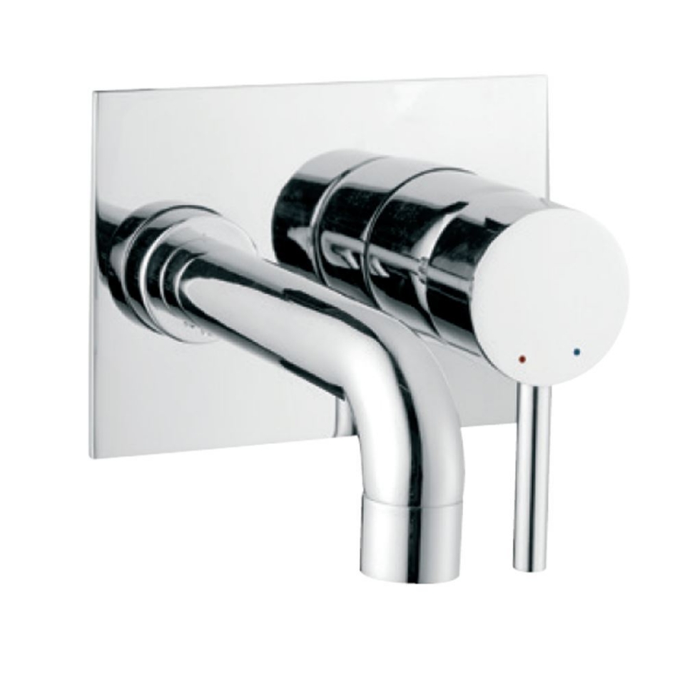 Jaquar Single Lever High Flow Bath Filler (Concealed Body) FLR-CHR-5135