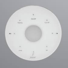 Jaquar Control Panel Round - White JSG-WHT-CPROUND