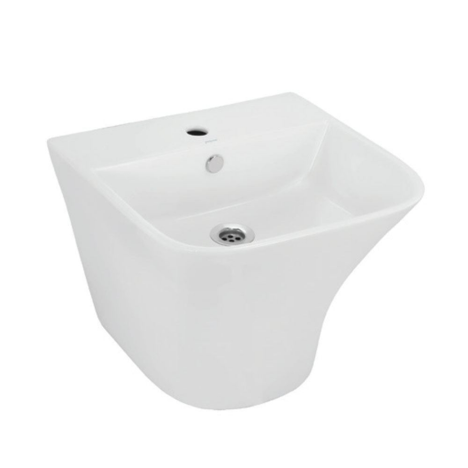 JAQUAR Wall Hung Integrated Basin ARS-WHT-39803