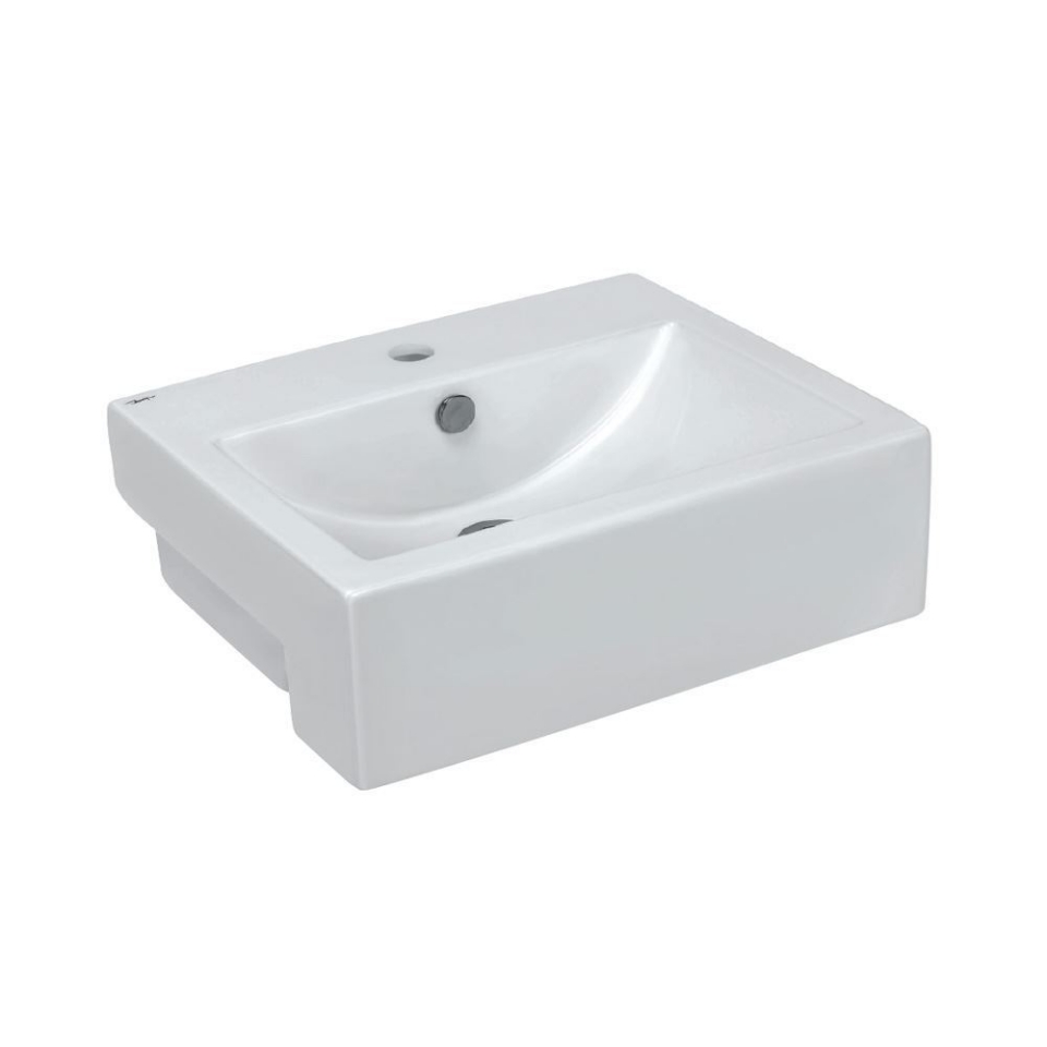 Jaquar Semi Recessed Basin JDS-WHT-25501
