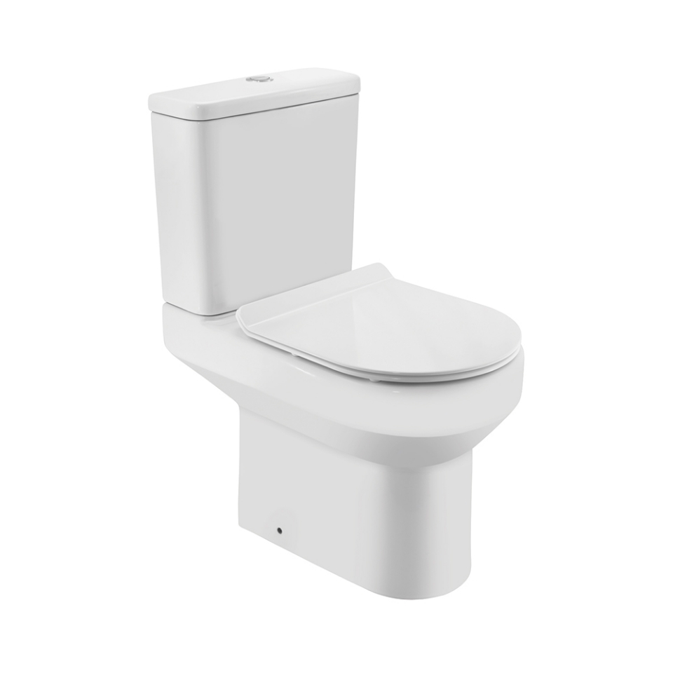 JAQUAR Bowl for Coupled WC DIS-WHT-93753P180UF + DIS-WHT-93201