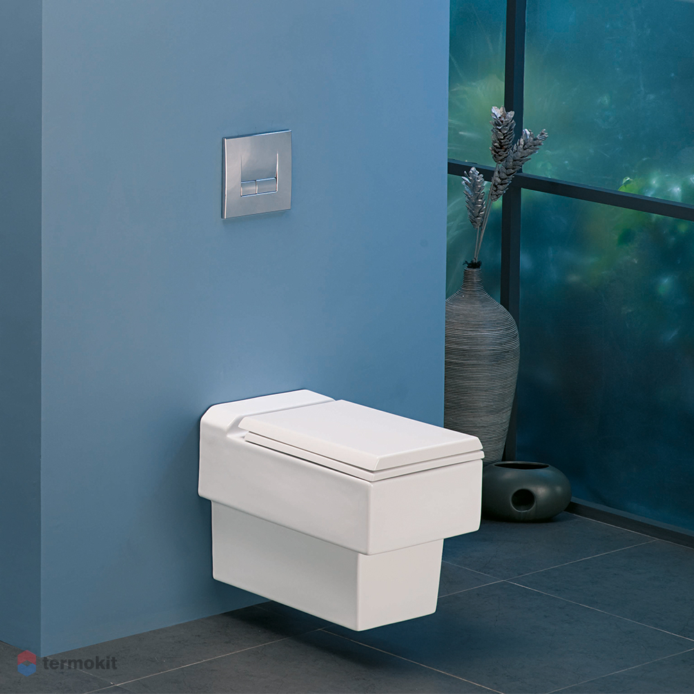 Jaquar FNS-WHT-40951UF White Wall Mounted WC