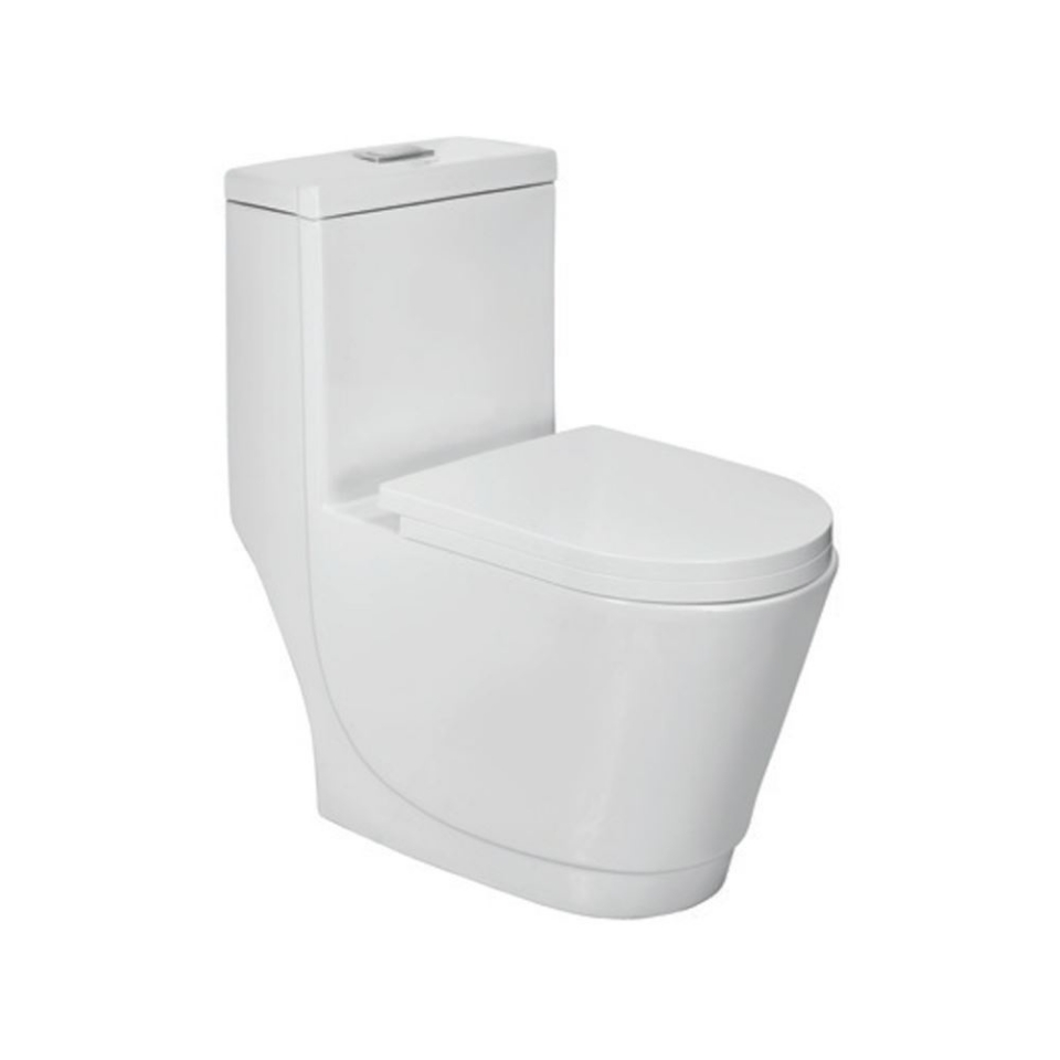 JAQUAR Rimless Single piece-WC OPS-WHT-15853S300UF