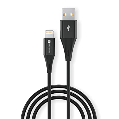 Portronics Konnect B+ 8 Pin Usb Cable 3.0 Amp Output with Charge & Data Sync POR 1392