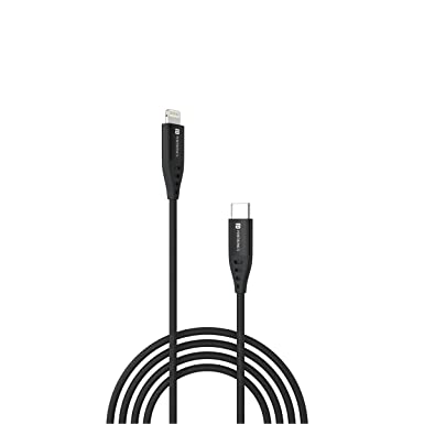 Portronics Konnect L1 20W Type C to 8 Pin Quick Charging Cable with Nylon Braided (POR 1648)