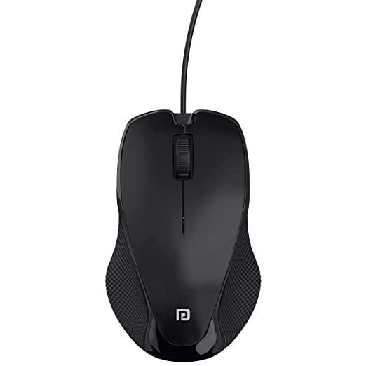 Portronics Toad 101 Wired Optical Mouse , Plug & Play, Hi-Optical Tracking (POR-1800)