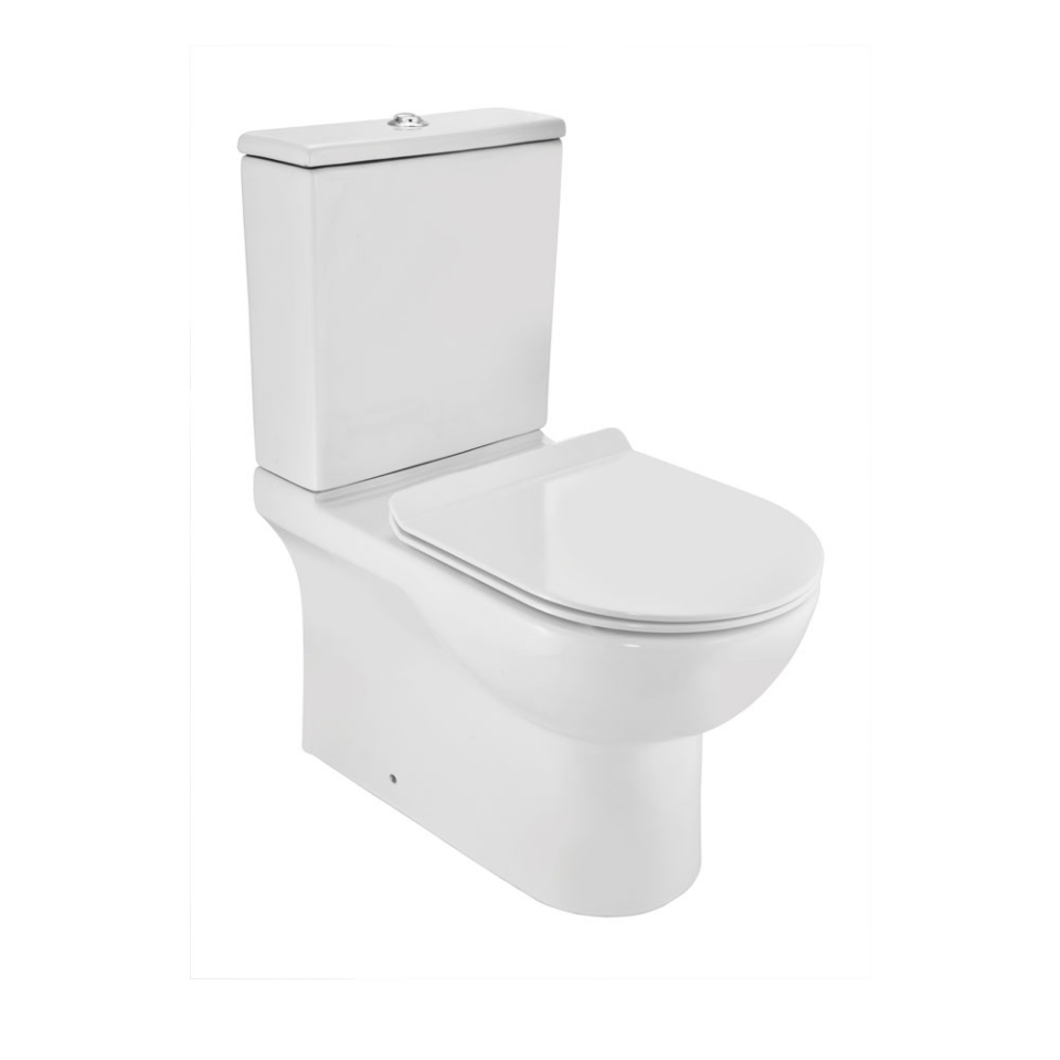 JAQUAR Rimless Bowl with cistern OPS-WHT-15753NS250UFSMZ