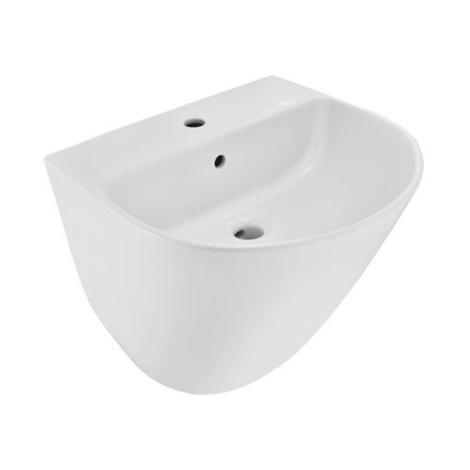 JAQUAR Wall Hung Integrated Basin OPS-WHT-15803