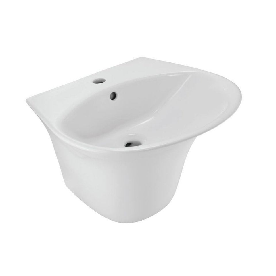 JAQUAR Wall Hung Integrated Basin ONS-WHT-10801