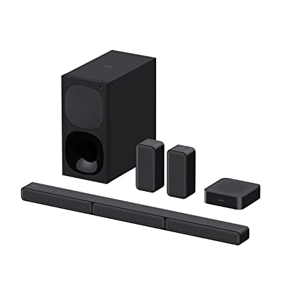 Sony  Real 5.1ch Dolby Audio Soundbar for TV with Subwoofer & Wireless Rear Speakers, (HT-S40R )