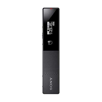 Sony  Light Weight Voice Recorder, with 12hours Battery Life, 16GB Built-in Memory -Black, Small( ICD-TX660)