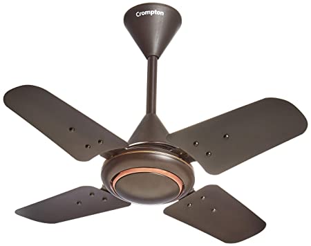 Crompton Ariyabriz 600 mm (24 inch) High Speed 4-Blade Anti Rust Small Ceiling Fan