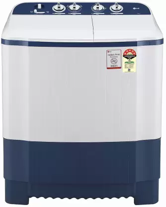 LG 7 Kg 5 Star Semi-Automatic Top Loading Washing Machine (P7010NBAZ, Dark Blue)