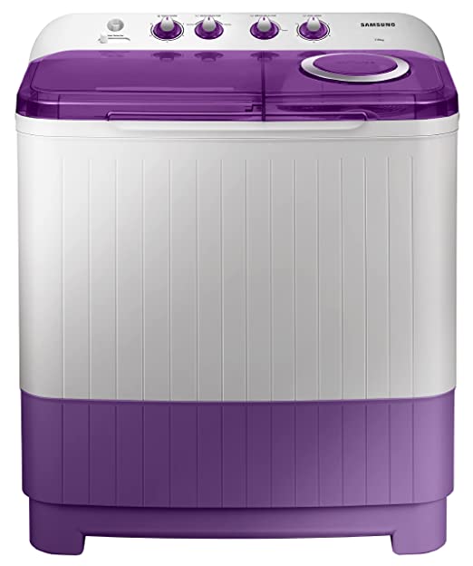 Samsung 7.0 Kg 5 Star Semi-Automatic Top Loading Washing Machine (WT70M3000UU/TL), Double Storm Pulsator