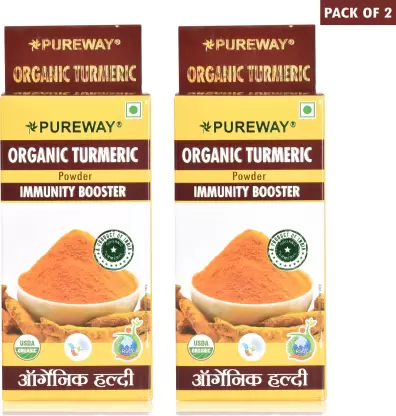 Pureway Organic Turmeric Powder pack of 2