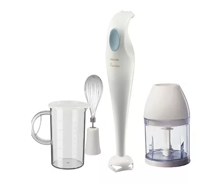 Philips HR1351/C 250-Watt Hand Blender with Chopping Attachment