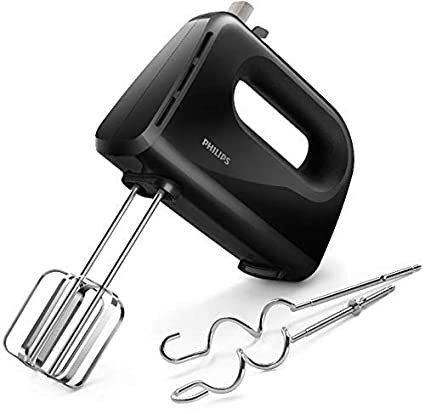 Philips HR3705/10 300 Watt Lightweight Hand Mixer, Blender