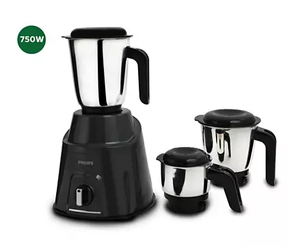 PHILIPS HL7760/00, 750 Watt, 3 Jars, Mixer Grinder
