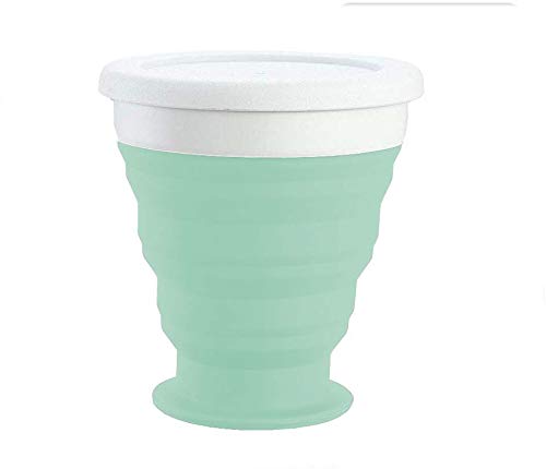 Baskety Silicone Collapsible Travel Cup - Silicone Folding Camping Cup