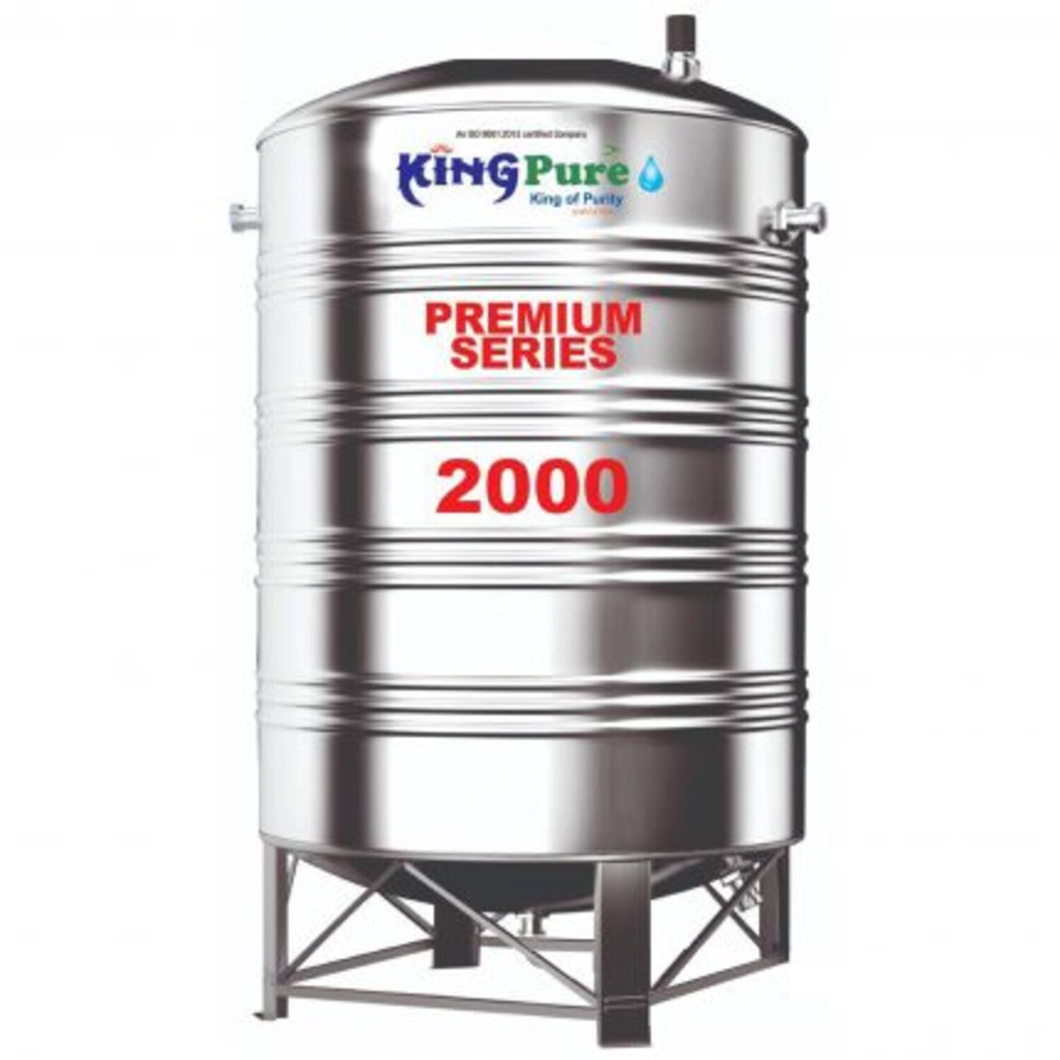 Kingpure Premium Series  Insulated SS Water Storage Tank
