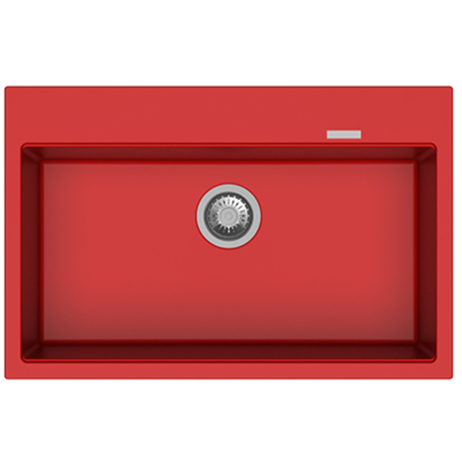 Carysil 780 Waltz Red Single Bowl Kitchen Sink