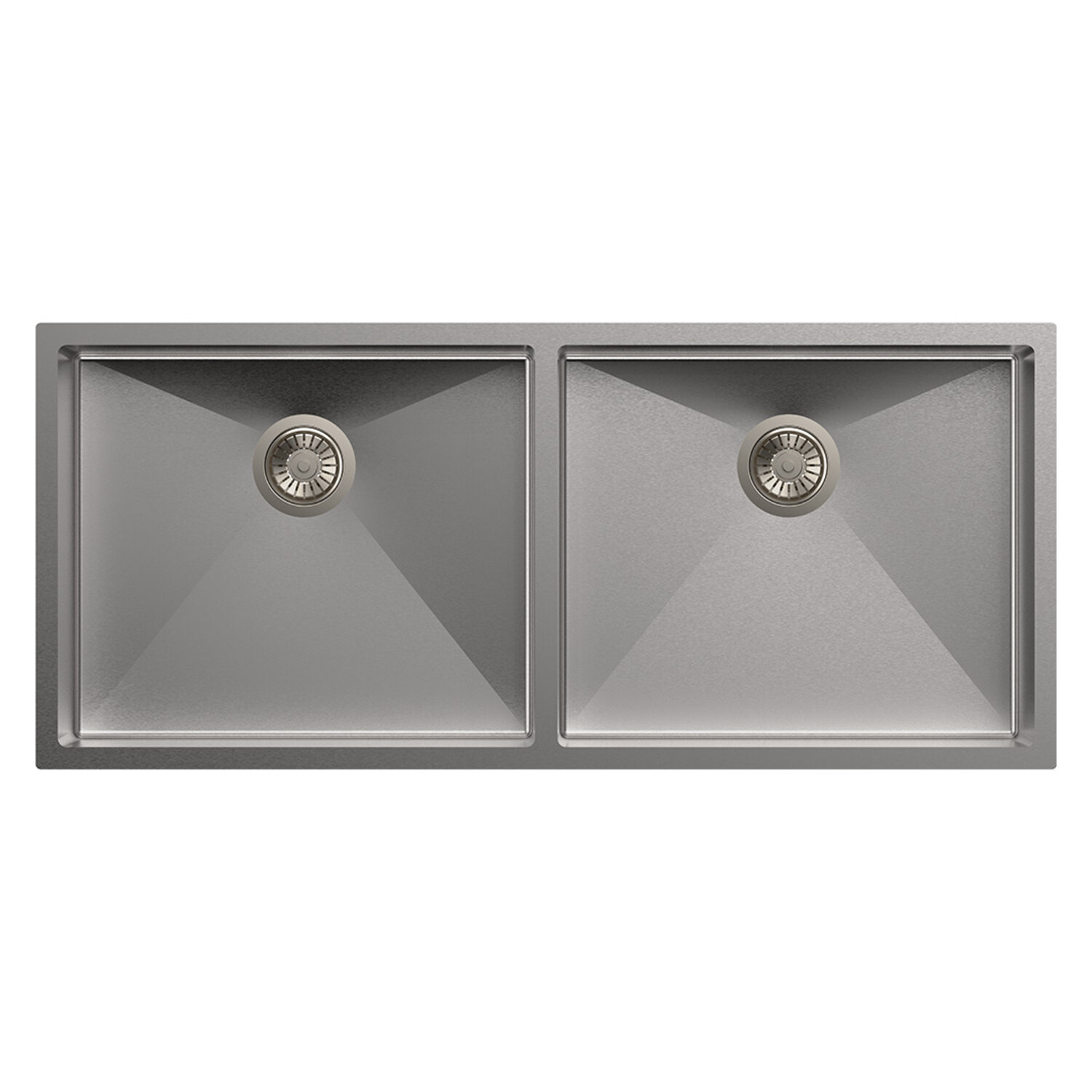 Carysil Quadro Double Bowl kitchen sink 45x20x9