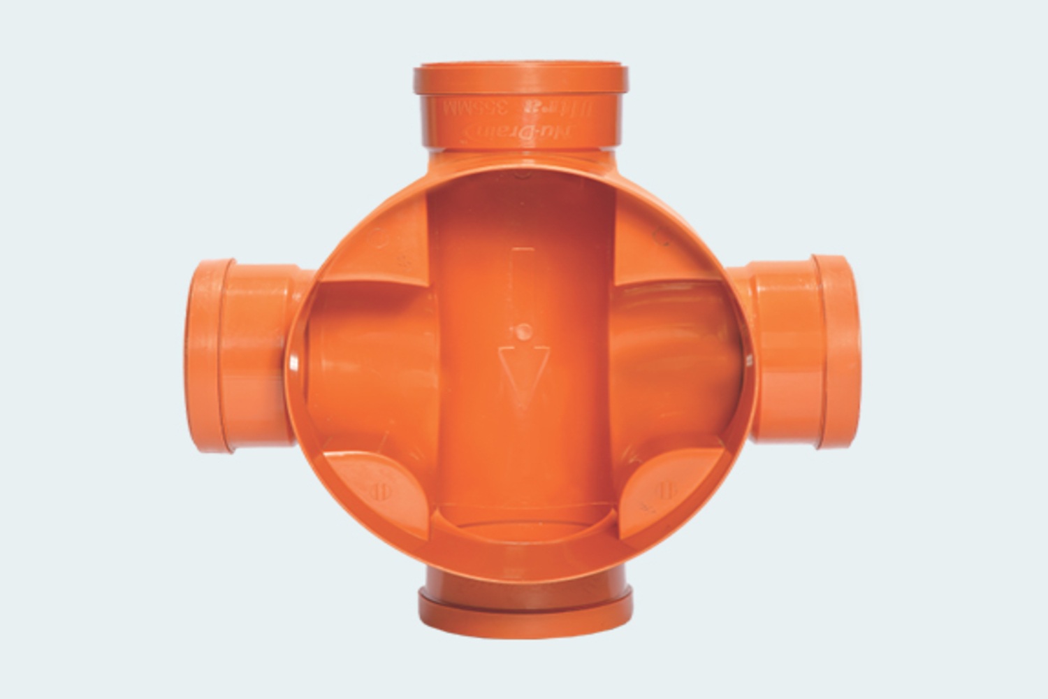 NMK Pvc manhole chamber with Left hand & Right Hand 90°Junction (Cross)