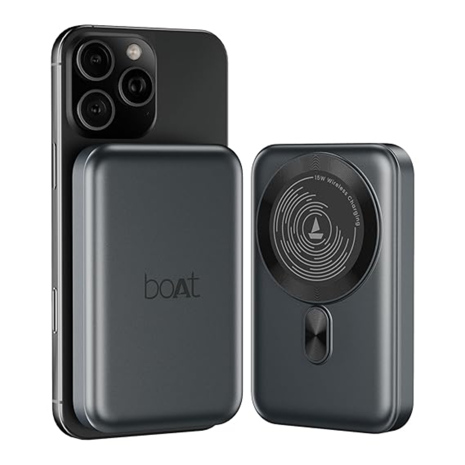 boAt New Launch EnergyShroom PB331  10000mAh Magnetic Wireless Powerbank