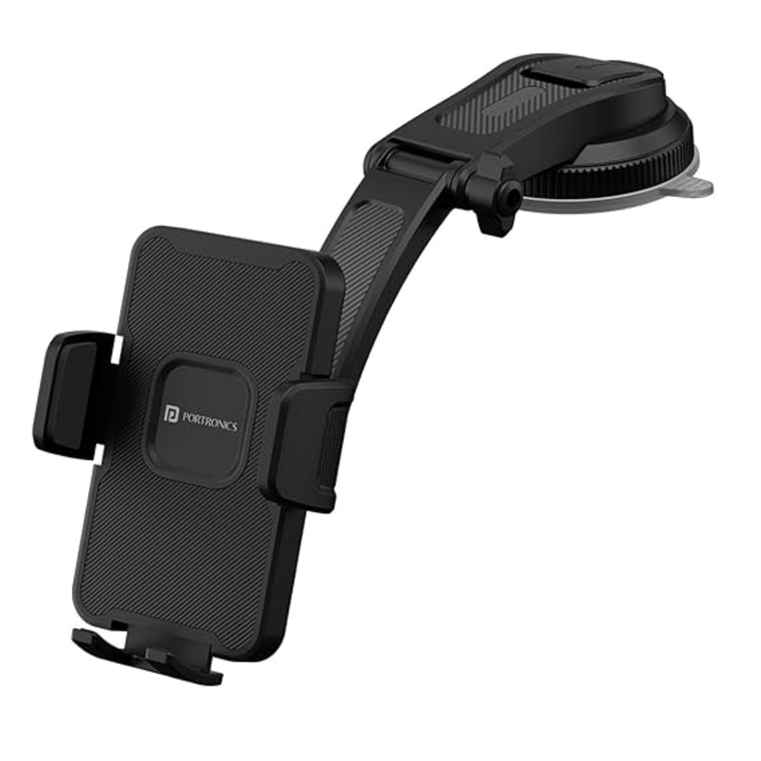 Portronics Clamp M5 Car Phone Holder Stand (‎POR-2805)