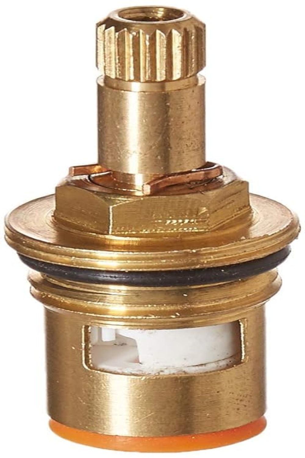 Heavy duty Brass Cold Water Internal Cartridge Quarter Turn for Taps 15mm