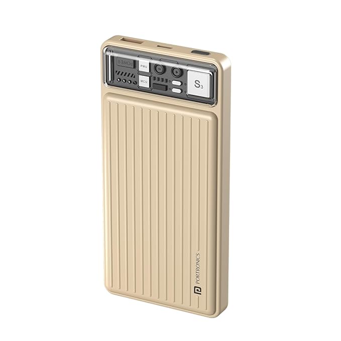 Portronics Luxcell 10K 10000 mAh Designer Power Bank