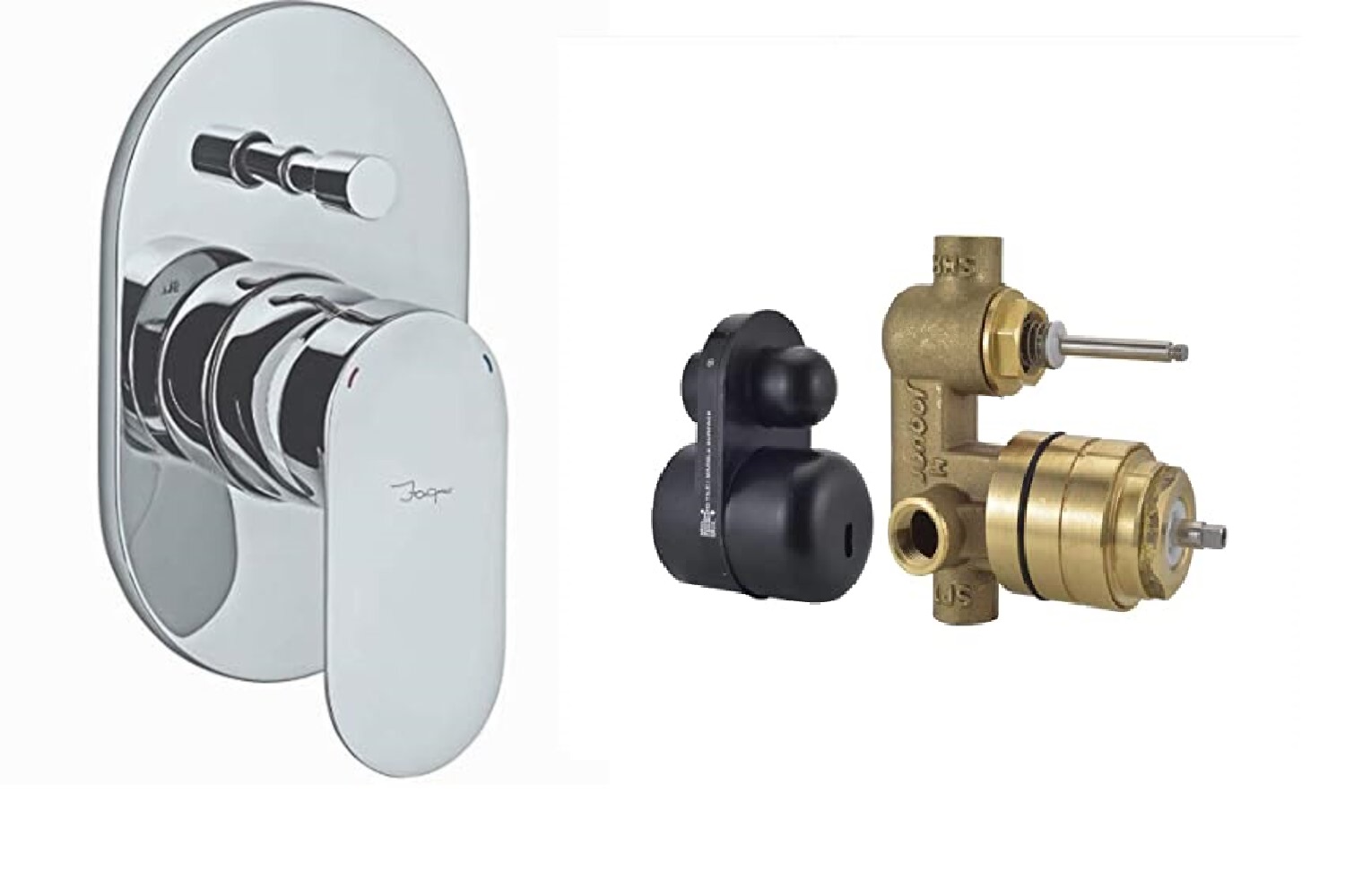 JAQUAR Opal Prime HIGH Flow Diverter Set  (ALD-CHR-079N,OPP-CHR-15079KPM)