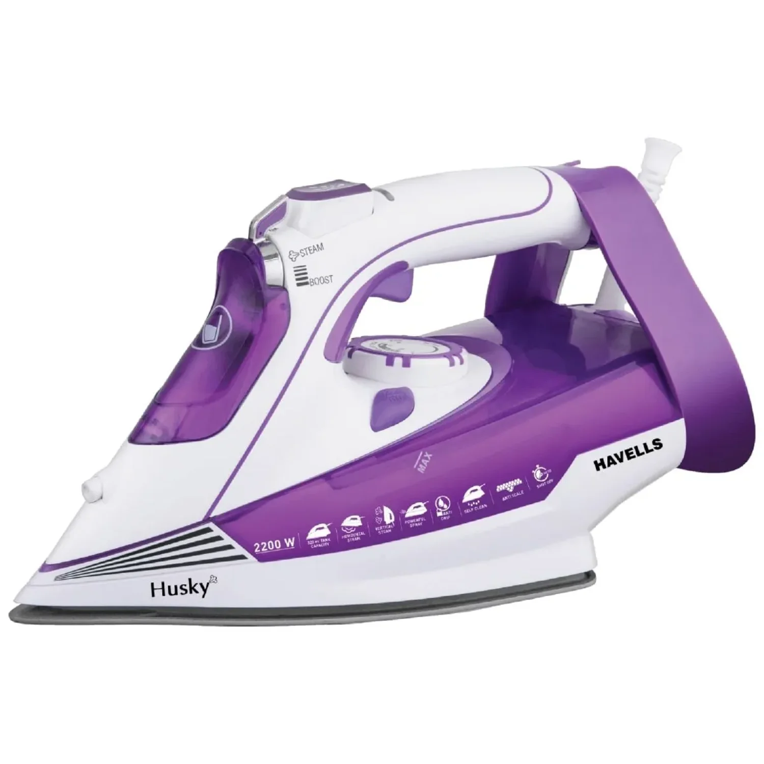 Havells  Husky 2200 W Steam Iron With Auto Shut Off (GHGSICCU220)