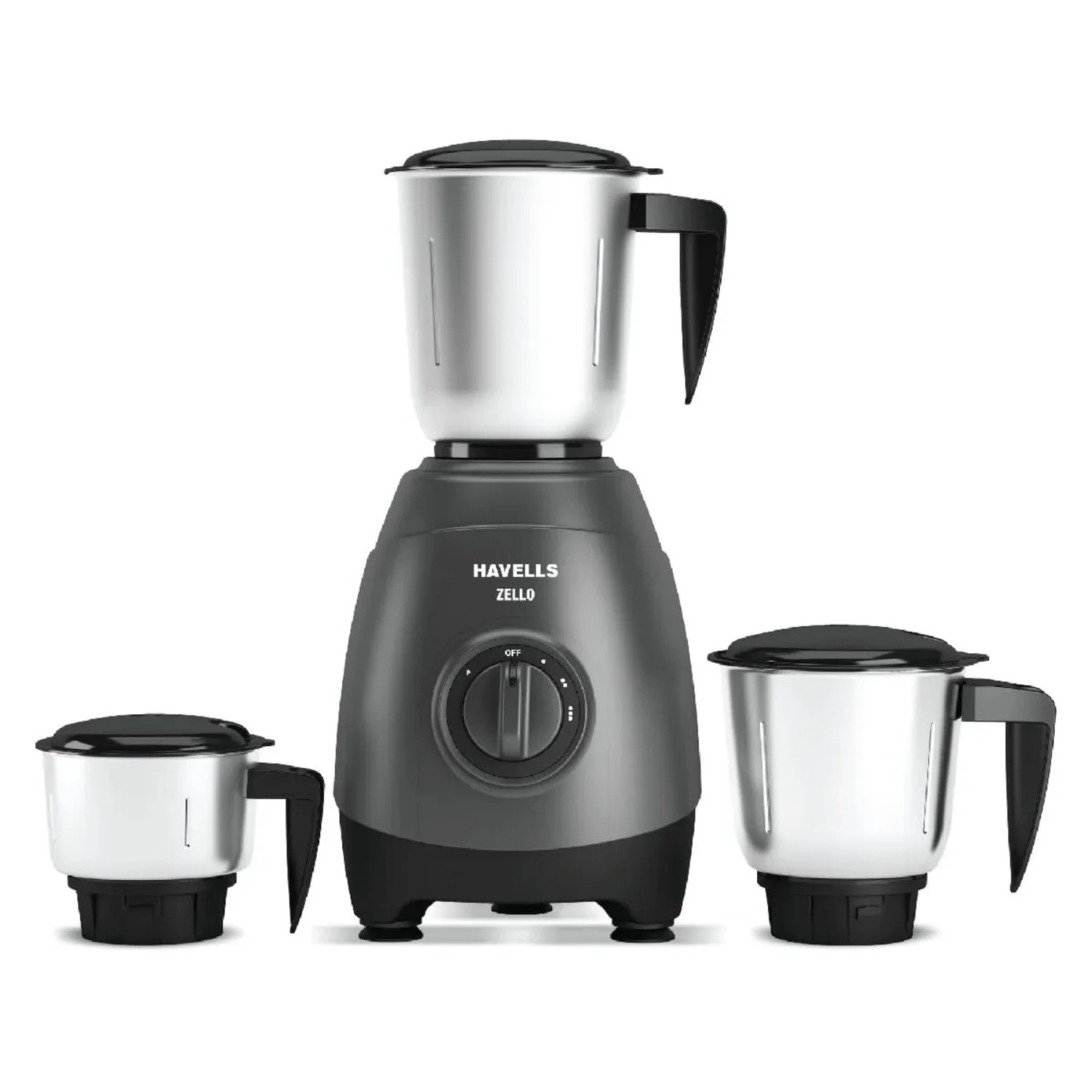 Havells Zello 250 wt  3 Jar Mixer Grinder