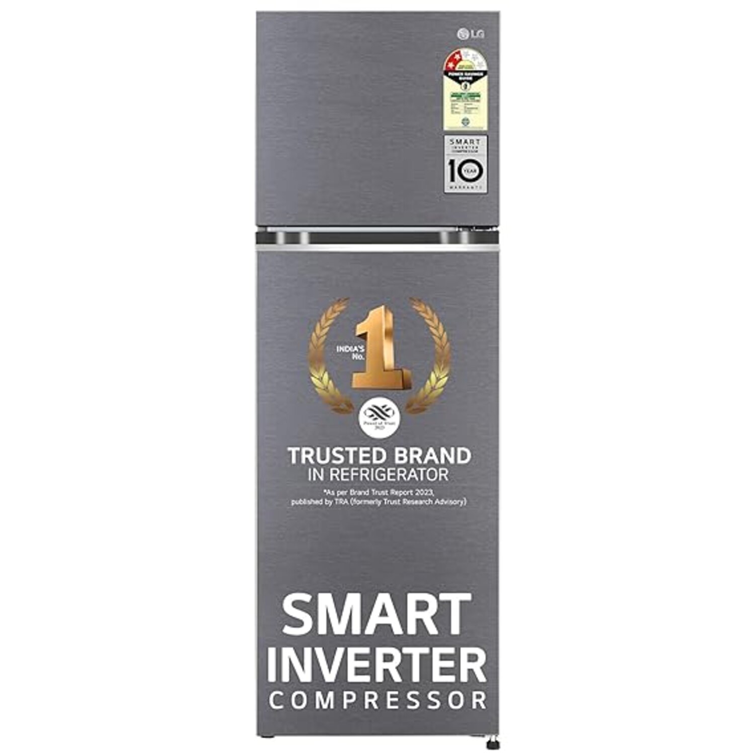 LG 272 L 2 Frost-Free Smart Inverter Compressor Double Door Refrigerator (GL-N312SDSY)