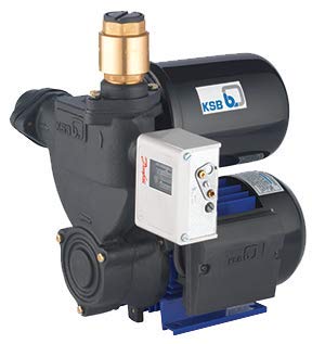 KSB Periboost 0.5 0.5HP Single Phase Mini Booster Pump with 2L Pressure Tank