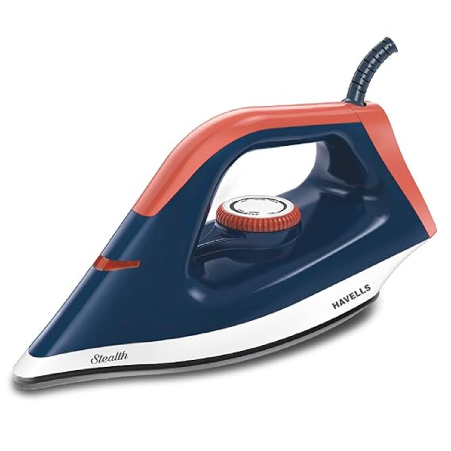 Havells  Stealth 1000 Watt Dry Iron With Non Stick Sole Plate (GHGDIBFB100)