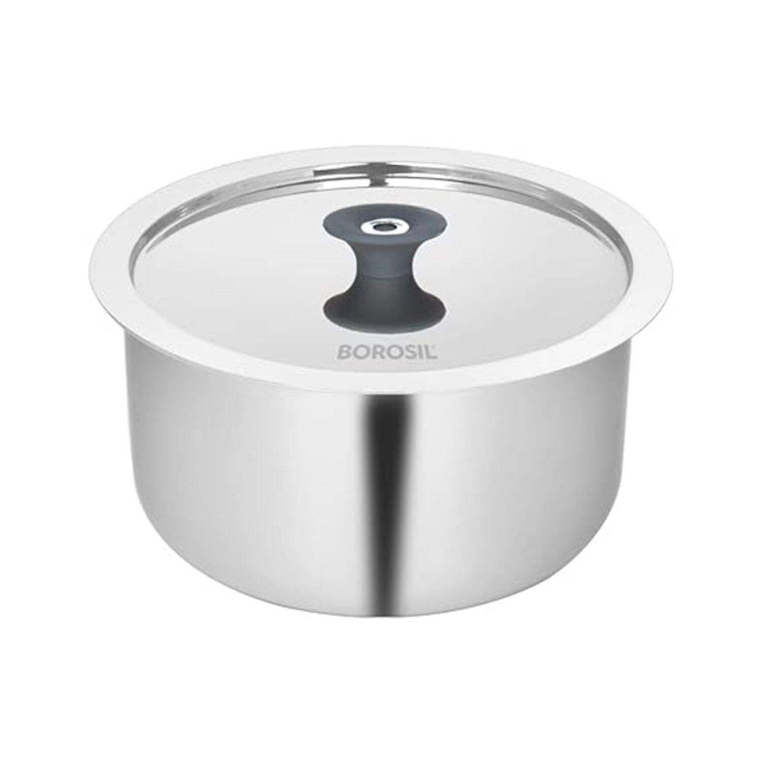 Borosil Cookfresh Triply Tope (Silicone Knob on Lid) 1.5lt