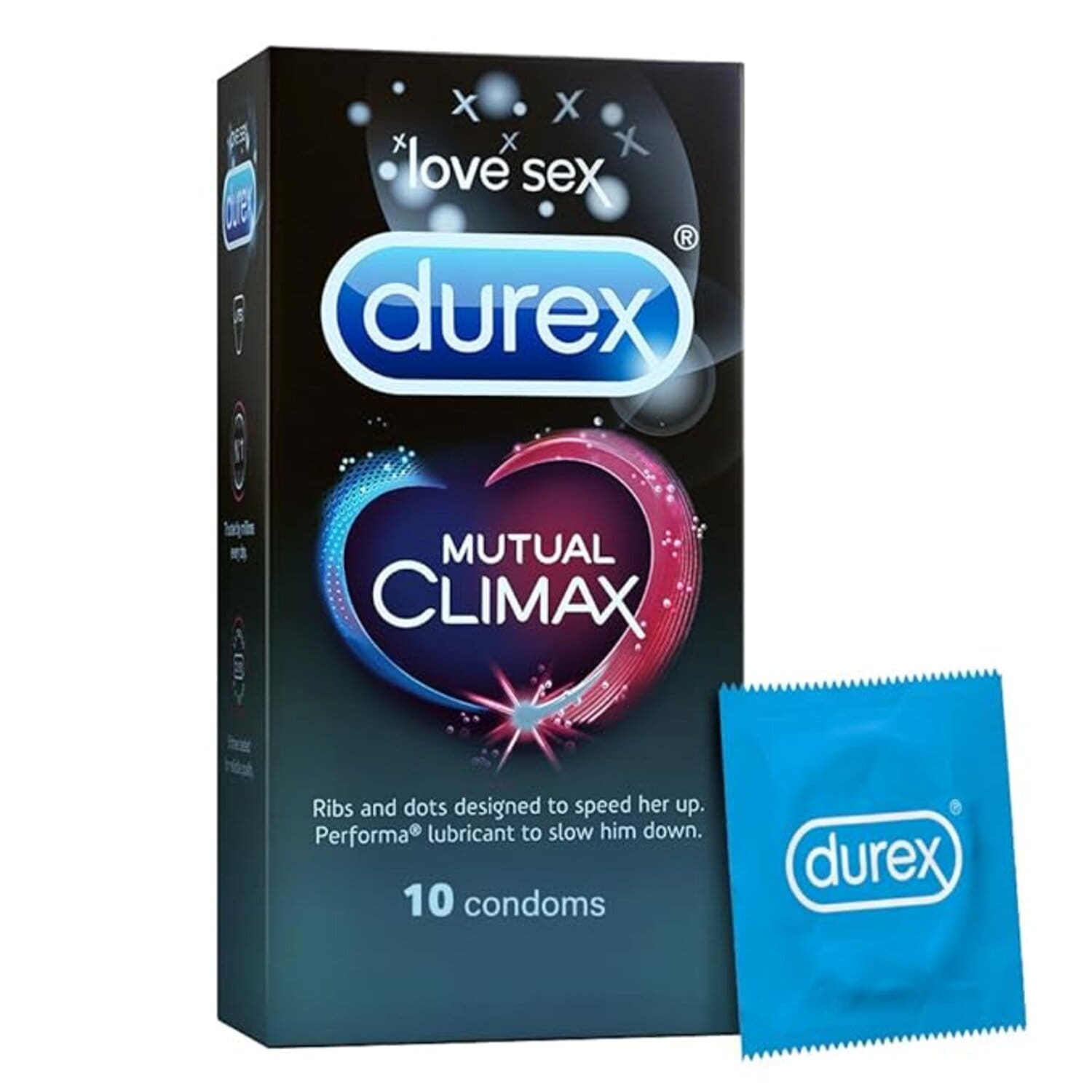 Durex Mutual Climax Condoms Dotted