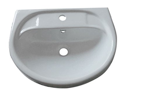 Fineware Ceramic Wall Hung Wash Basin White 450*350