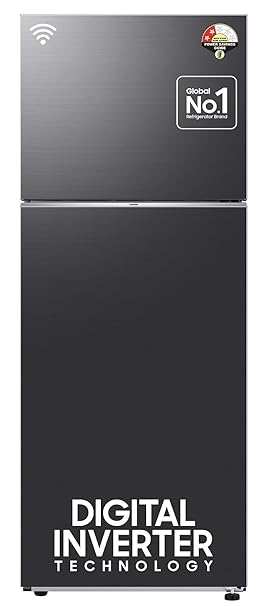 Samsung 465 L, Optimal Fresh+, Frost Free Double Door WiFi Embedded Refrigerator (RT51CG662AB1TL)