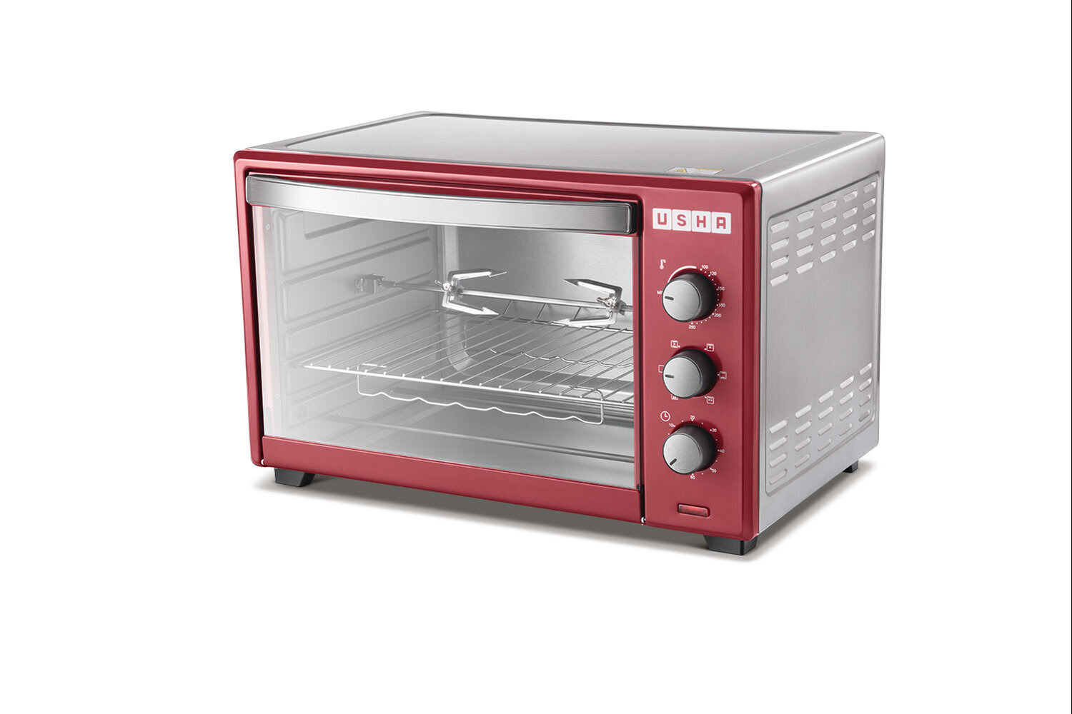 Usha  42 Liters Oven Toaster Grill with Rotisserie and Convection (3642RCSS)