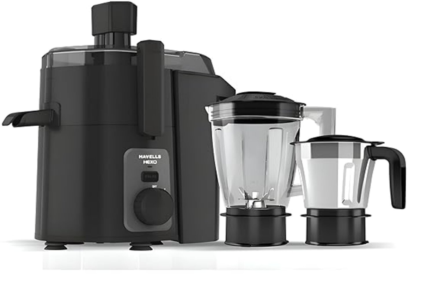 HAVELLS Hexo Black 950 W Juicer Mixer Grinder (GHFJMDHK095)