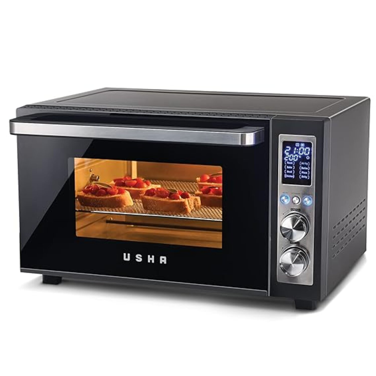 Usha 30 Lt Digital Air Fryer Oven Toaster Grill (OTGW30DRC)